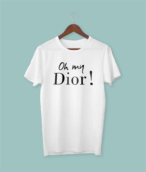 t shirts oh my dior|christian Dior t shirt women.